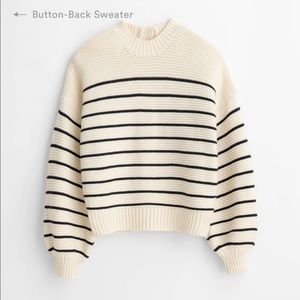 Alex Mill Button Back Sweater